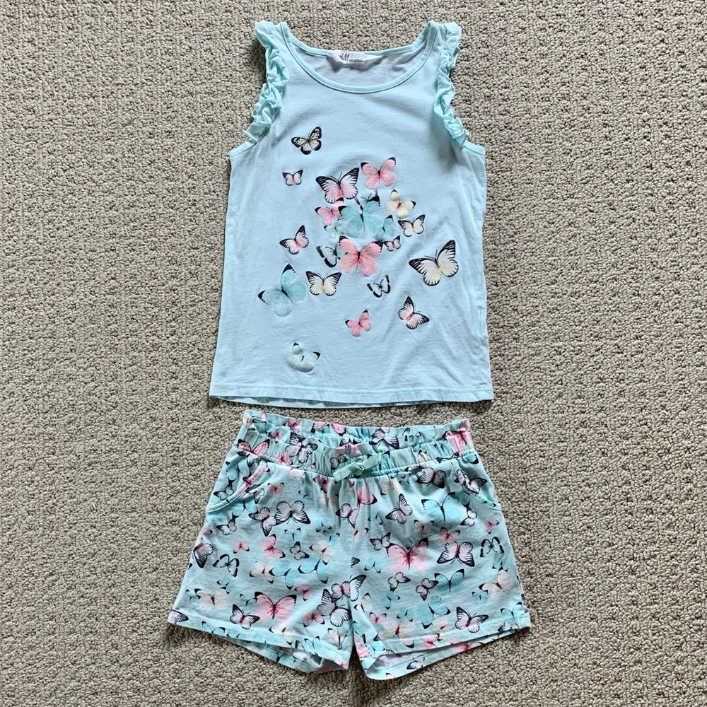 Last Chance ✨ H&M Butterfly Matching Set